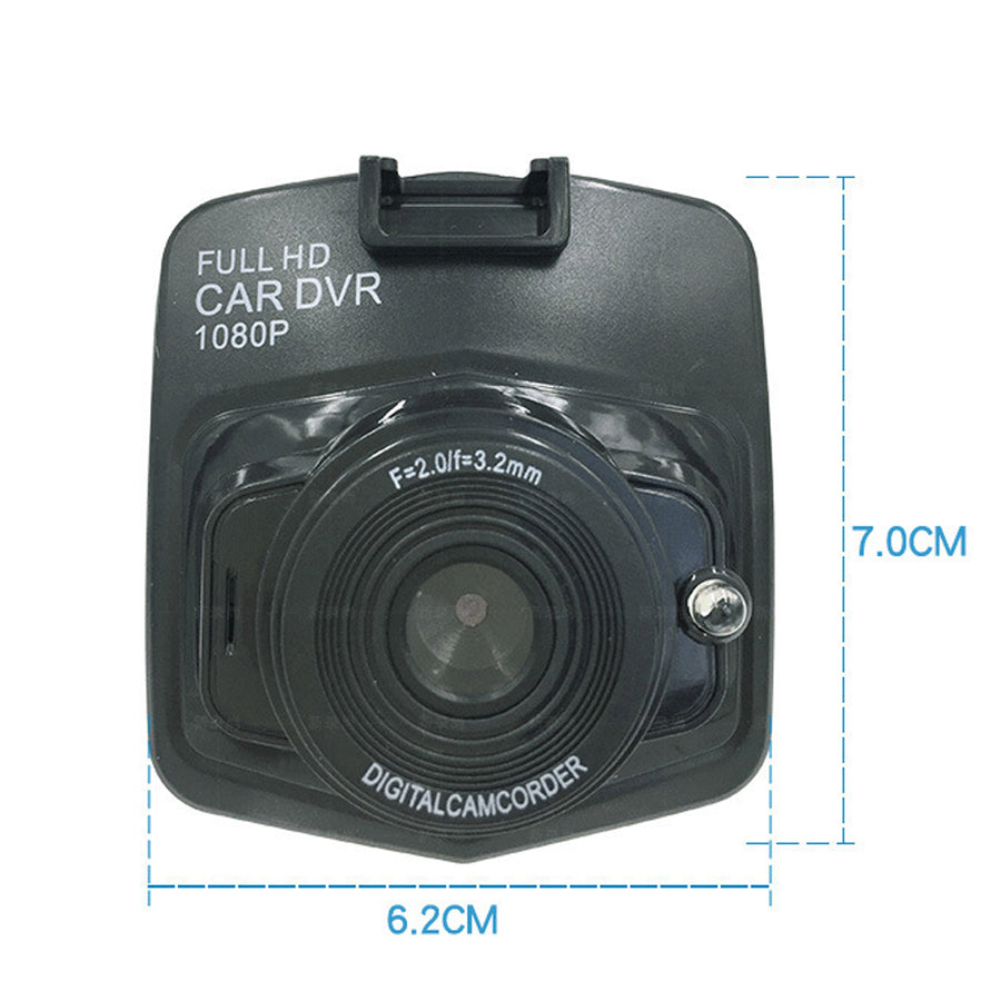 Видеорегистратор за автомобил Full HD 1080 + 32 GB Micro SD Card карта с памет 6.5 х 7 см 12/24V