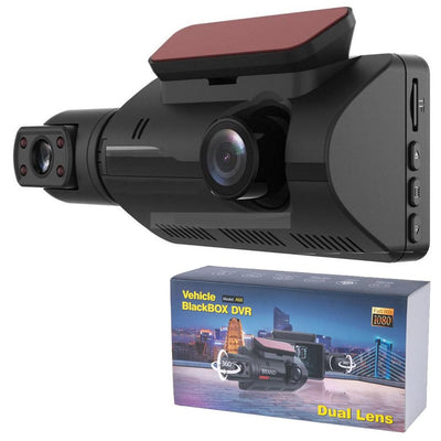 Видeорегистратор за автомобил Full HD 1080P 2 камери + 32 GB Micro SD Card карта памет