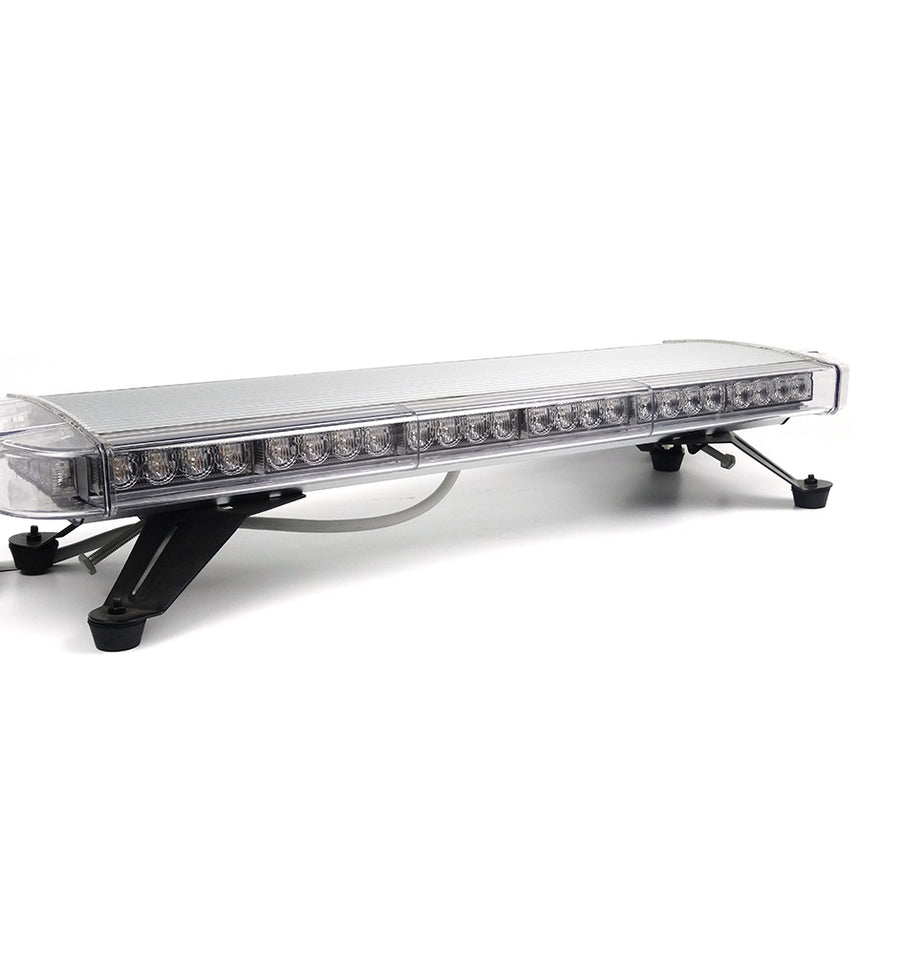 76 см LED Аварийна Сигнална Лампа - Маяк, 15 Режима, E-Mark E9, 12V / 24V,Оранжева Светлина, За Пътна Помощ, Репатрак, Платформа, Снегорин и Багер