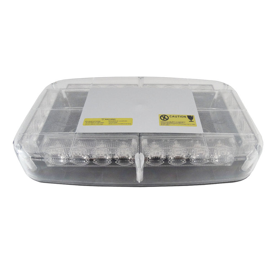 LED Аварийна Сигнална Лампа Буркан с Магнит, 24W, 15 Режима, 12V / 24V, Жълта Светлина, За Пътна Помощ, Платформа, Снегорин, Камион и Специализирана Техника