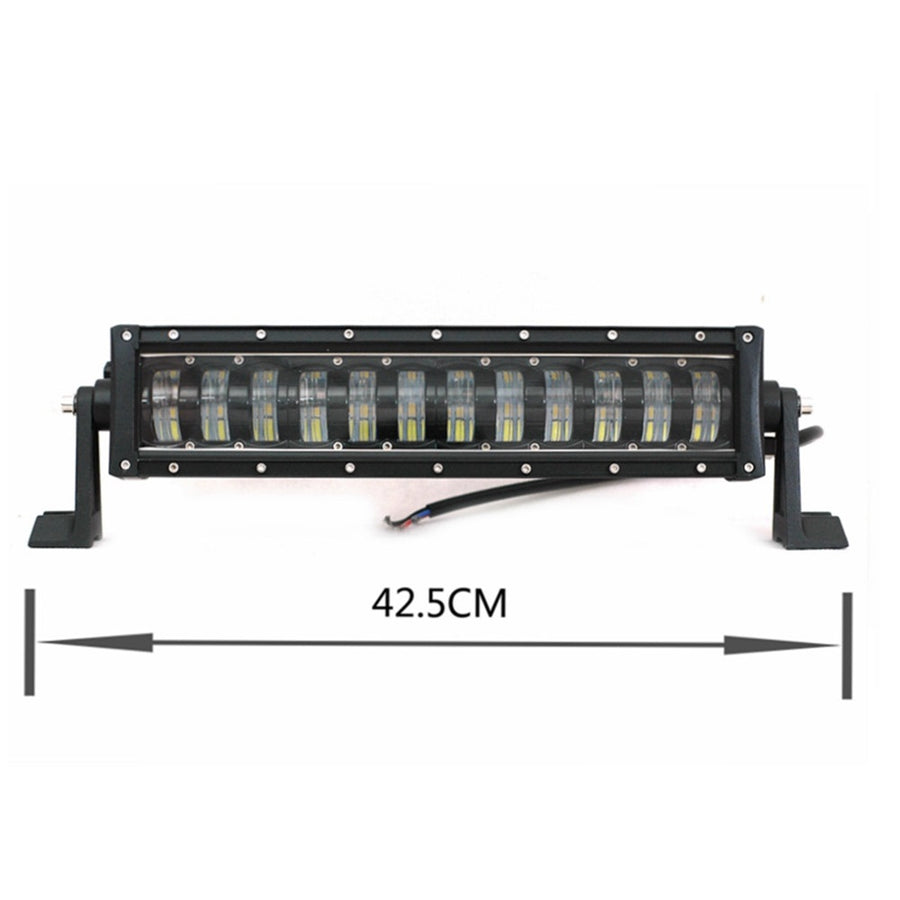 9D 42.5 СМ Led Bar Лед Бар Hi/Lo Kъси Дълги Водоустойчив Удароустойчив 12V 24V 7680 LМ 96W С Лупи Off-Road Лед Бар За Джип ATV