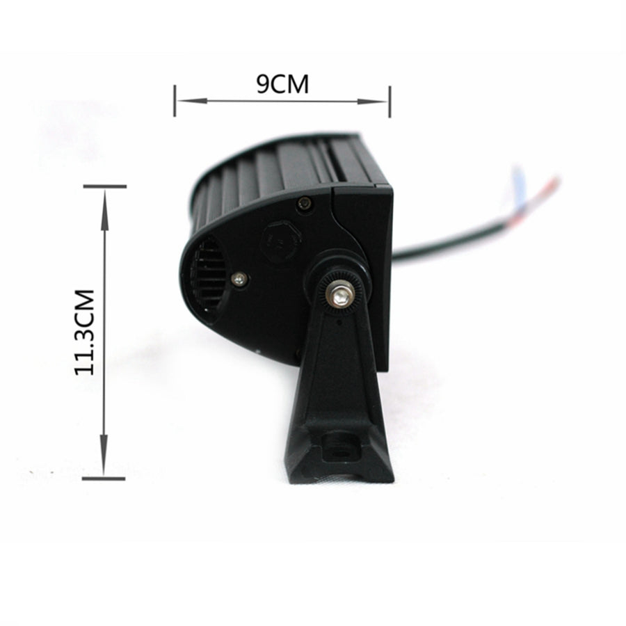 9D 42.5 СМ Led Bar Лед Бар Hi/Lo Kъси Дълги Водоустойчив Удароустойчив 12V 24V 7680 LМ 96W С Лупи Off-Road Лед Бар За Джип ATV
