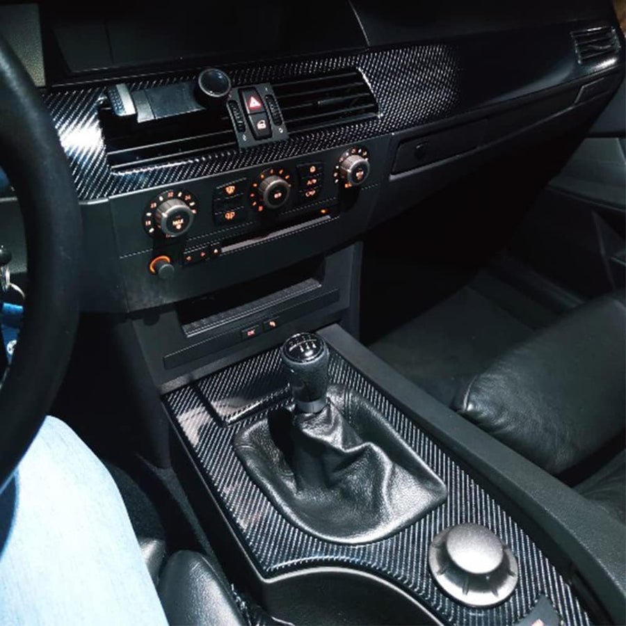 9D Декоративно автомобилно WRAP фолио 1.52 X 18M черен карбон BLACK CARBON