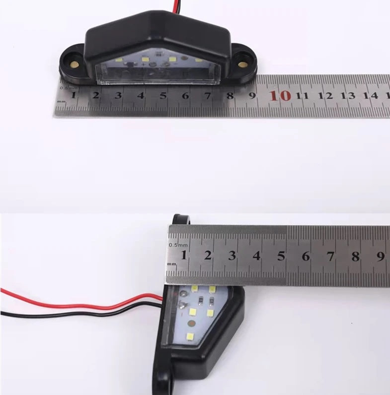 12V ЛЕД LED Диодно осветление за заден регистрационен номер за Автомобил Камион Бус Ремарке Каравана и др.