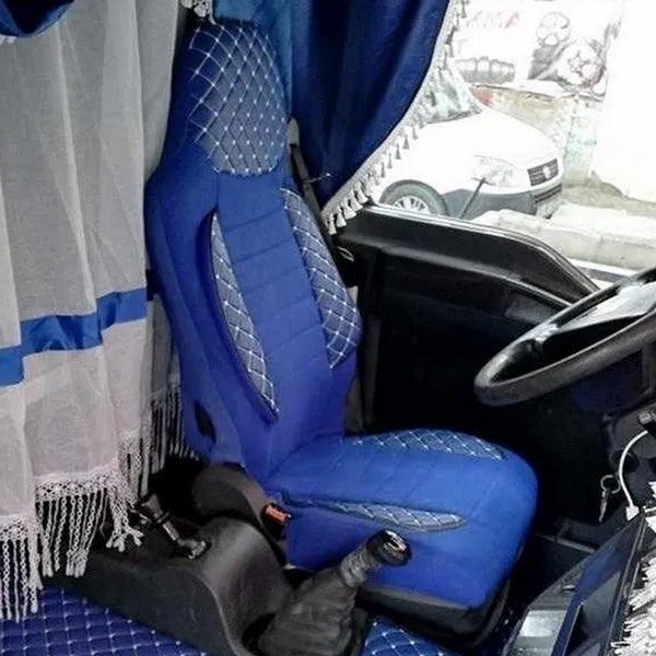 Калъфи за седалки за SCANIA R/G, 2005-2012, сини