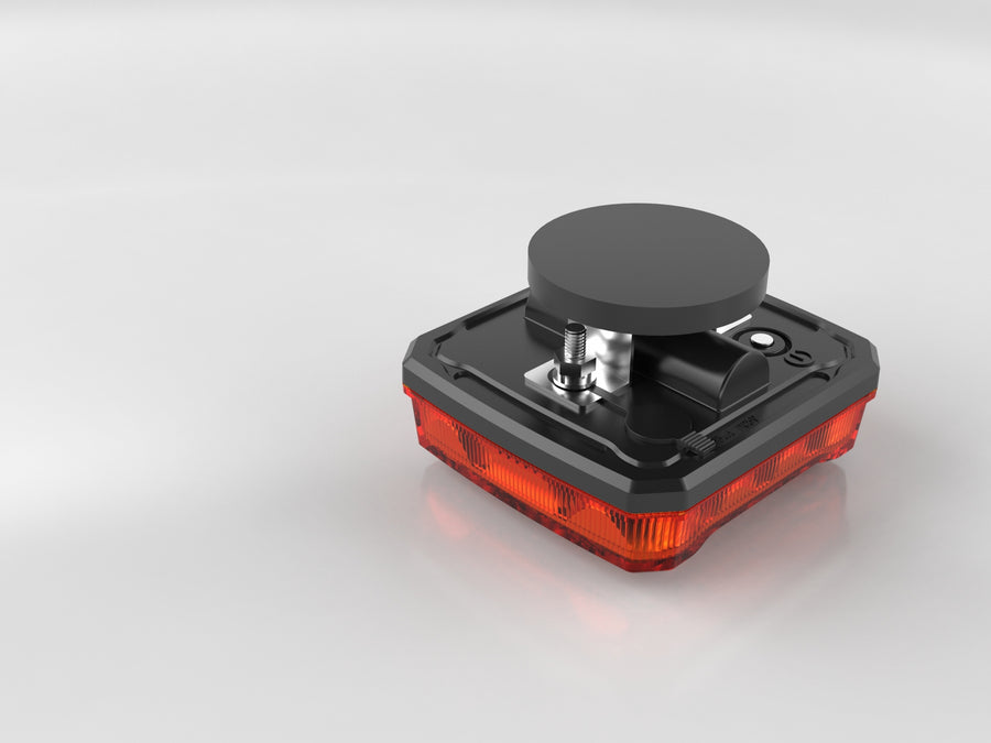 Wireless Безжични Аварийни Сигнални Блиц Светлини Лампи Маяк с Mагнит 12v 24v LED Оранжеви с 12 режима на работа