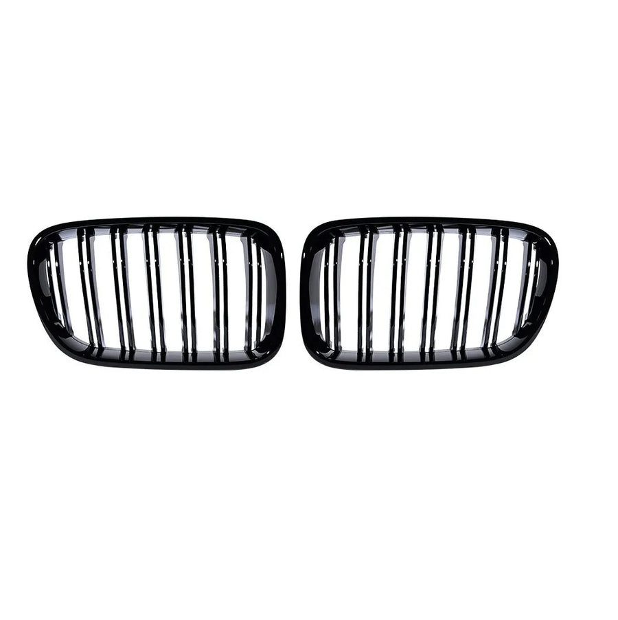 Двойни Бъбреци Решетки За BMW X3 F25 Pre-Facelift Преди Фейслифт 2010г.-2014г. Черен Гланц Лак