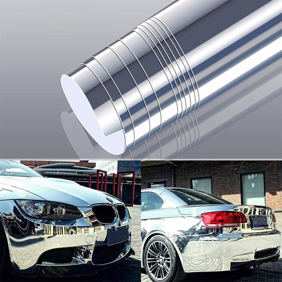 Декоративно автомобилно WRAP фолио 1.52 X 28M CHROME SILVER
