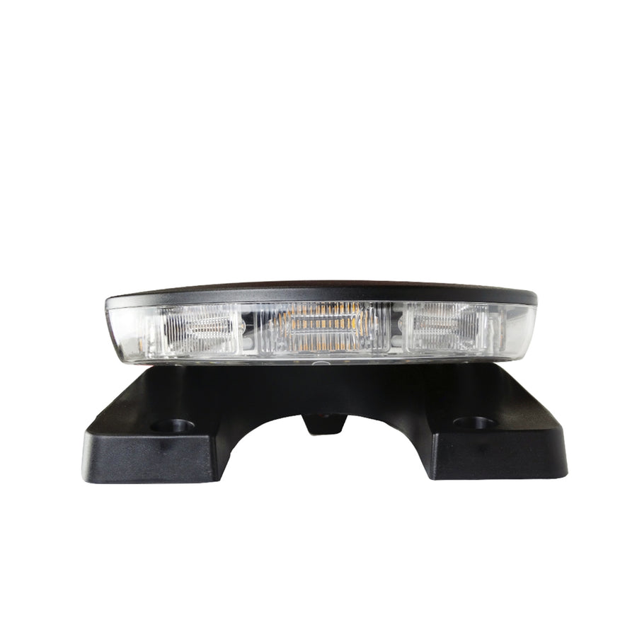 12V 24V LED Диодна Аварийна Сигнална Лампа Буркан 123 см 162W 16 режина Бяло Стъкло За Пътна Помощ Платформа Снегорин и др.