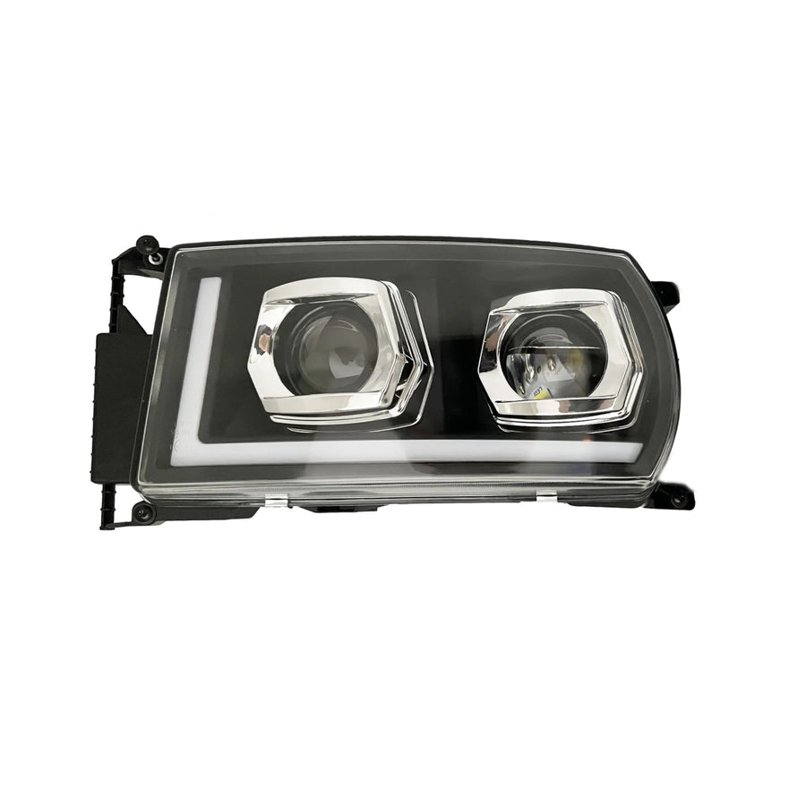 Ляв LED Лед диоден преден фар с DRL дневна светлина за камион Scania P G R S R420 R500 R520 R620 P500 24V
