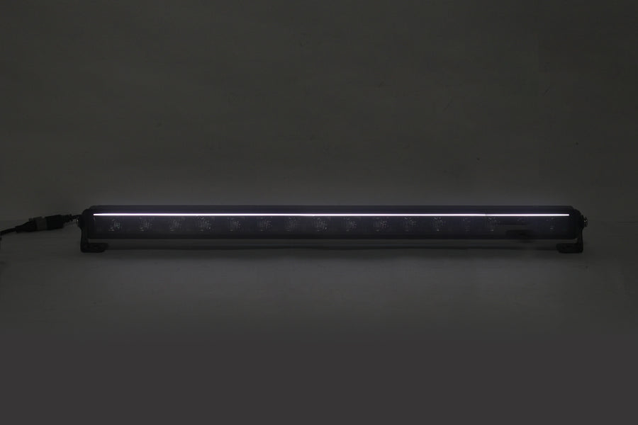 84.5 cm / 32 Инча 12V - 24V Висококачествен Led Bar Лед Бар Диоден Прожектор с бяла и оранжева габаритна светлина DRL мъгла 120W 13000LM