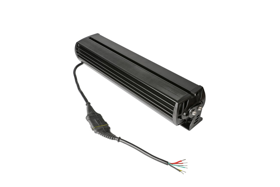 45 cm 12 - 24 V Висококачествен Led Bar Лед Бар Диоден Прожектор DRL с бяла габаритна светлина и оранжева аварийна блиц 80W 5500LM