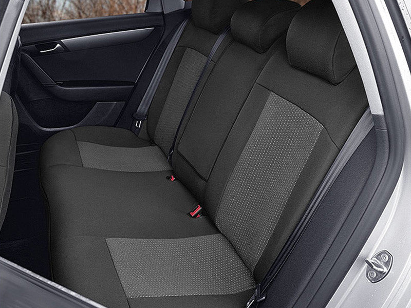 Пълен Комплект Тапицерия Kegel за предни+задни седалки на Volkswagen Passat B7 2010-2014 Черна Текстил