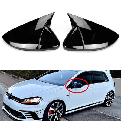 Комплект от 2бр. Batman Style капаци за странични огледала за Volkswagen VW Golf 7 7.5 E-Golf 2013-2020г.