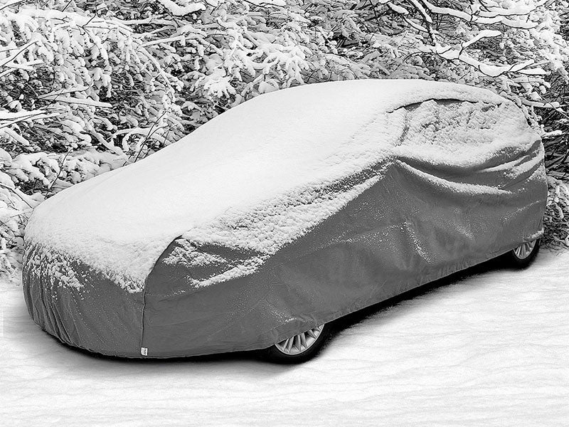 Висококачествено Покривало Kegel серия Mobile Garage размер L1 за хечбек/комби 405-430см x 126-136см, сиво