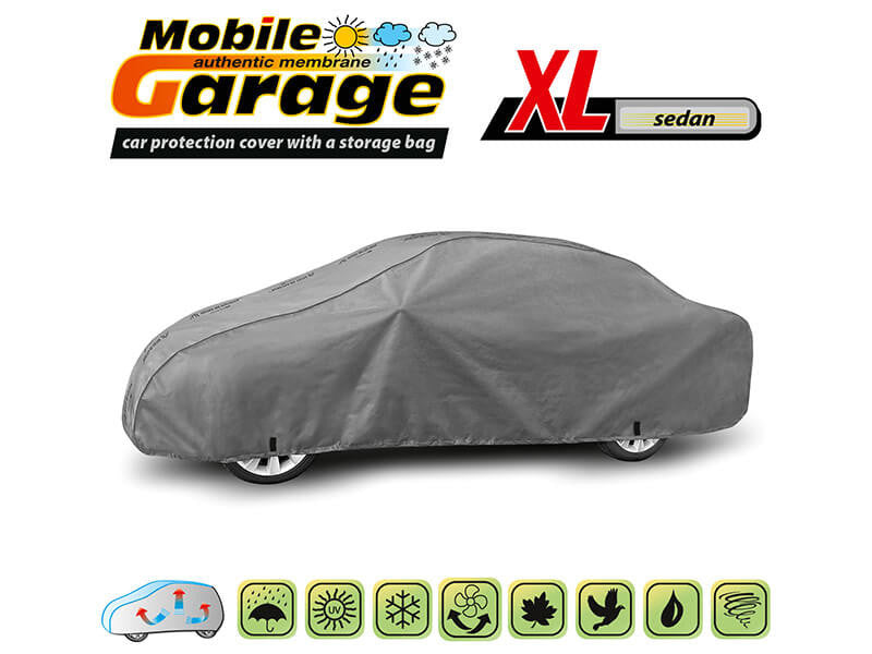 Висококачествено Покривало Kegel за Седан Sedan Автомобил Серия Mobile Garage размер XL 472 - 500см х 126 - 136см