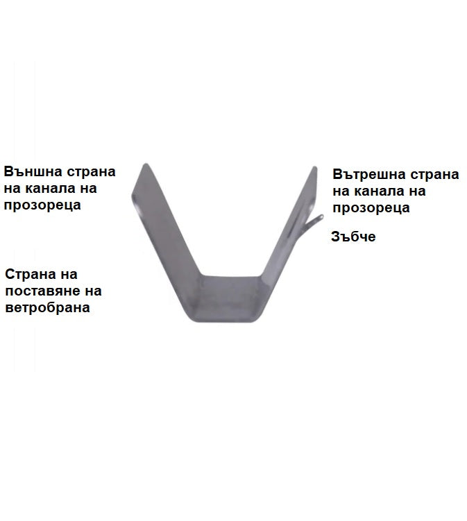 Комплект от 4бр. ветробрани за HONDA CRV 2007-2010