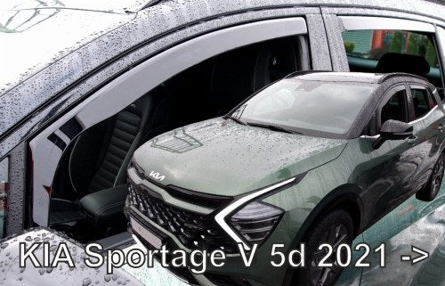 Комплект от 4бр. ветробрани за KIA SPORTAGE V 5 врати Къса база (SHORT WHEEL) след 2021