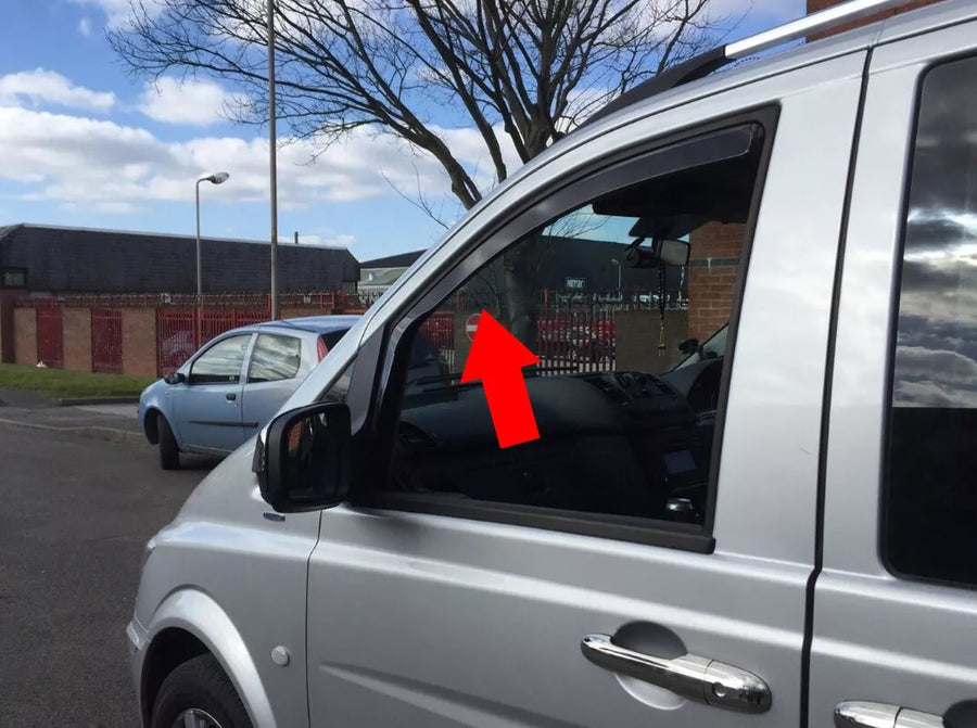 Комплект от 2бр. ветробрани за Mercedes VITO / VIANO W639 2003-2014