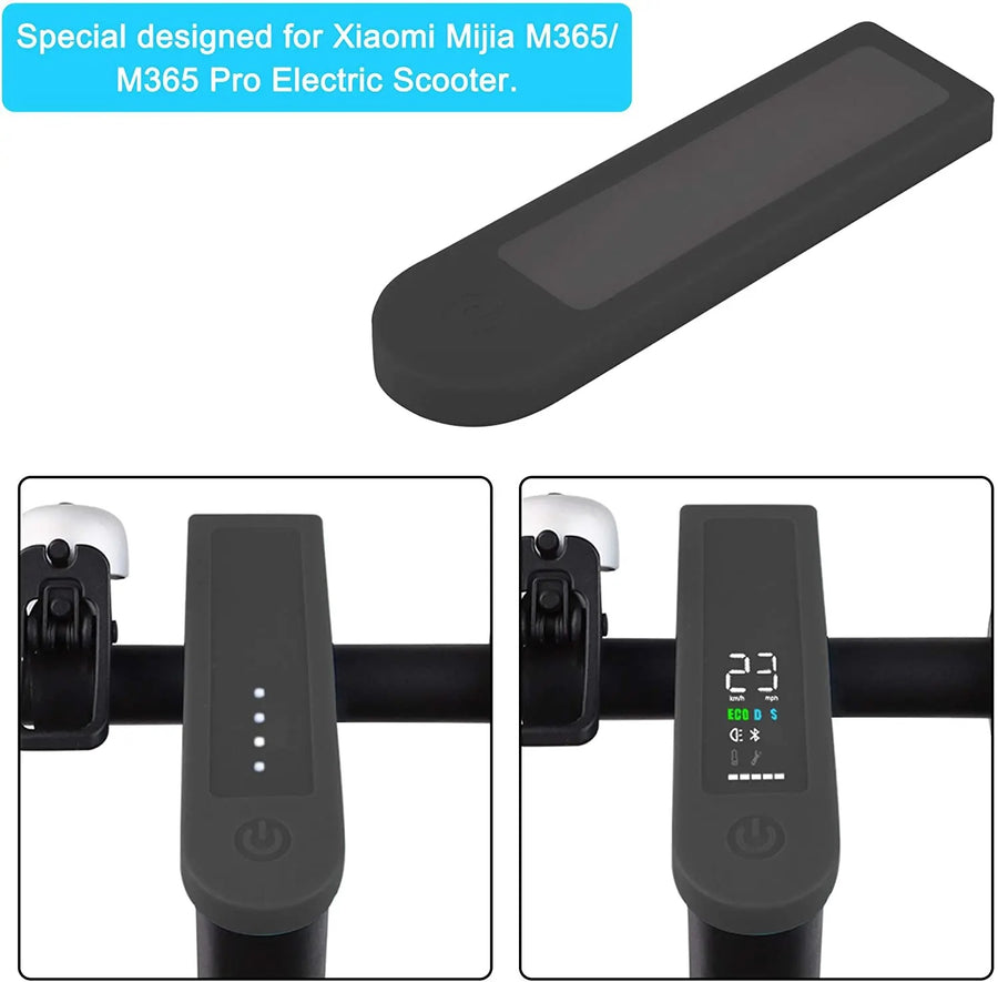 Силиконов протектор за дисплея на електрическа тротинетка Xiaomi Mijia M365/M365 PRO Mi 1S – Черен
