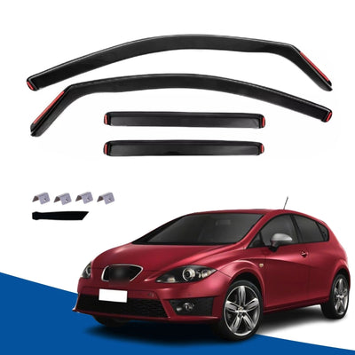 Комплект от 4бр. ветробрани за Seat Leon (1P MK2) - 2005-2012