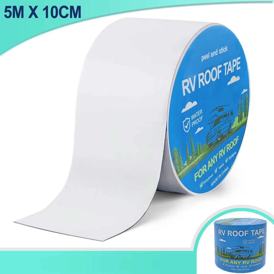 Бутилова Тиксо водоустойчиво за изолация за Покриви - 10см х 5м - RV ROOF TAPE