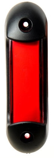 LED габарит, маркер, токос, Червен, Неон ефект, 12V-24V - за ремаркета, платформи, камиони и др.