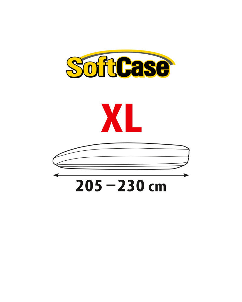 Покривало за автобокс Kegel серия Soft Case размер XL черно 205-230сm