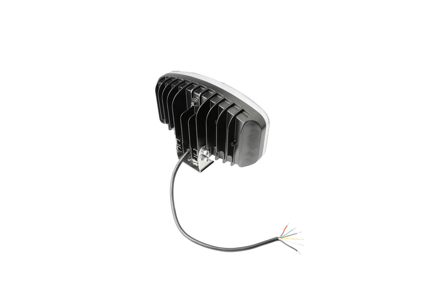LED Халоген Фар DRL бяла/жълта светлина - 12-24V за джип, камион, агротехника и др.
