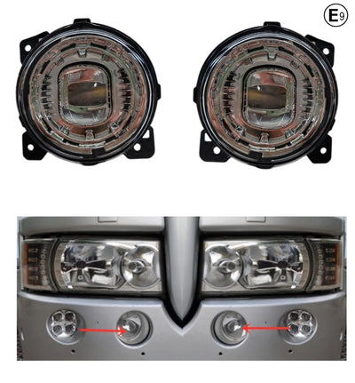 Комплект LED халогени, фарове за мъгла за SCANIA серия P, G, R, T 2004-2017
