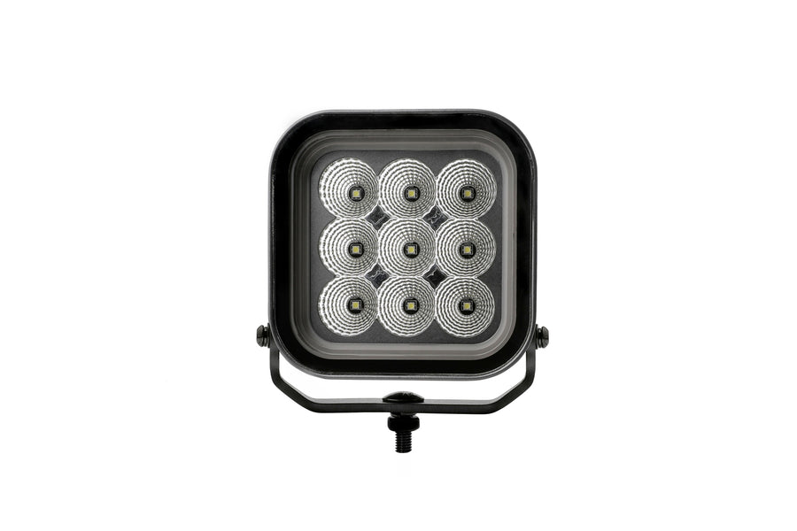 64W LED Халоген Бял, Разпръсната светлина с жълта и червена DRL светлина 12V-24V