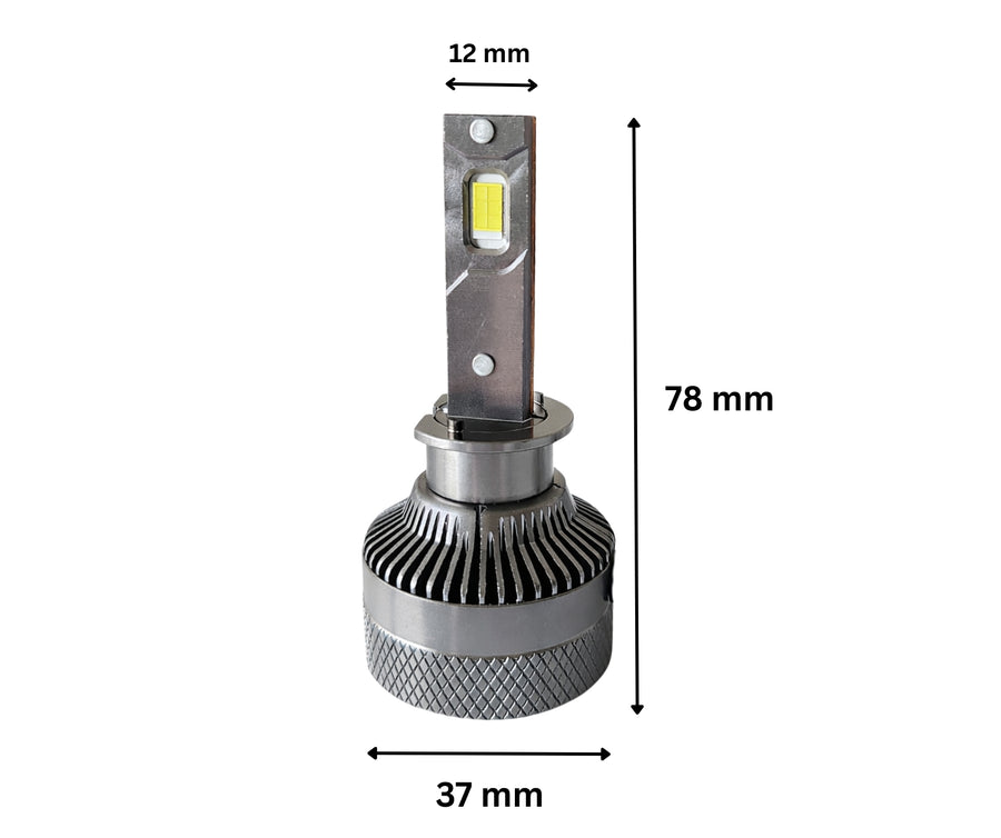 Комплект LED крушки H1 – Smart CSP технология, CANBUS, 70W, 12–24V