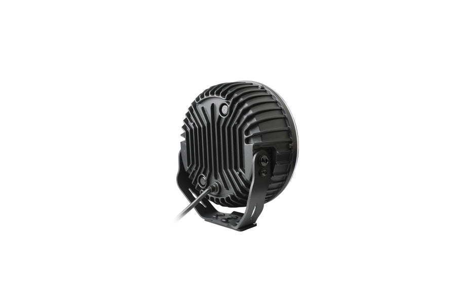LED комбиниран халоген Flexzon Ø228 мм 12–24V, 175W, 11000 lm, оранжев/бял DRL и аварийна блиц светлина с 4 режима, E-mark, IP67/69K