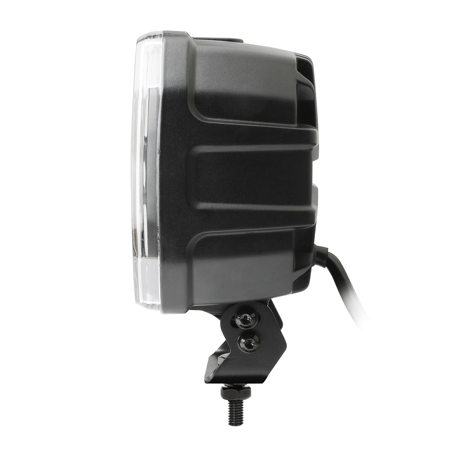 LED комбиниран халоген Flexzon 12–24V, 175W, 11000 lm, оранжев/бял DRL и аварийна блиц светлина с 4 режима, E-mark, IP67/69K