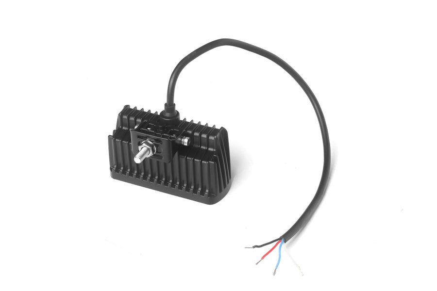 LED комбиниран халоген Flexzon / работна лампа с бял DRL и аварийна блиц светлина с 4 режима, IP65/67K, 12–24V