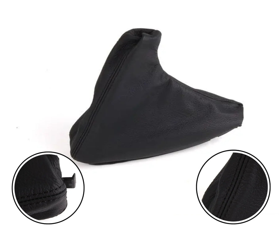 Маншон Ръчна Спирачка За BMW 3 Series E46 1998–2006 Черен Еко Кожа OEM 34408227928