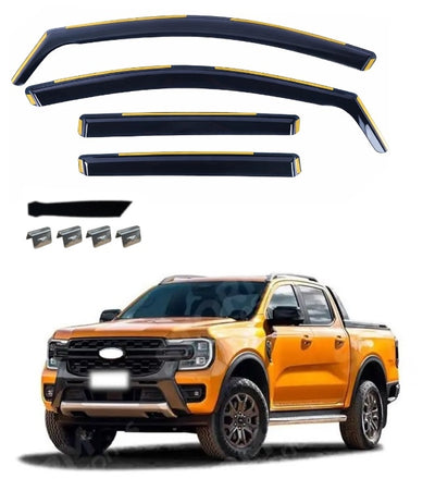 Комплект от 4бр. ветробрани за FORD RANGER IV 2023 г. +