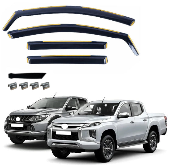 Комплект от 4бр. ветробрани за MITSUBISHI L200 V 4DOORS / Triton V 2015 - 2023 г.