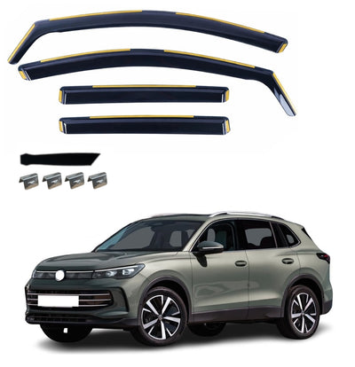 Комплект от 4бр. ветробрани за VW Volkswagen TIGUAN III 2024 - 2026 г.