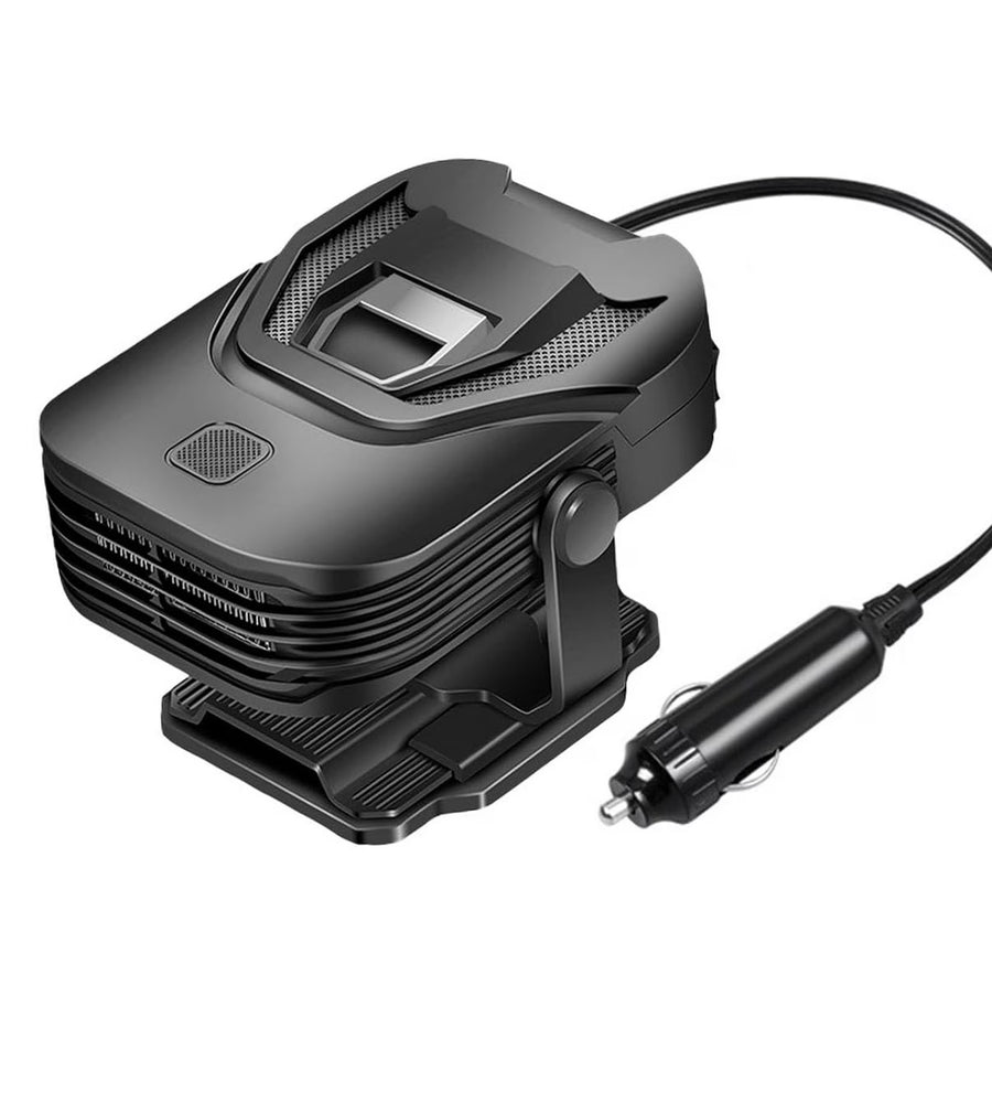 Автомобилна печка с вентилатор 4 сезона 12V 150W – режим отопление / вентилатор, размразяване и обезпотяване, въртяща стойка