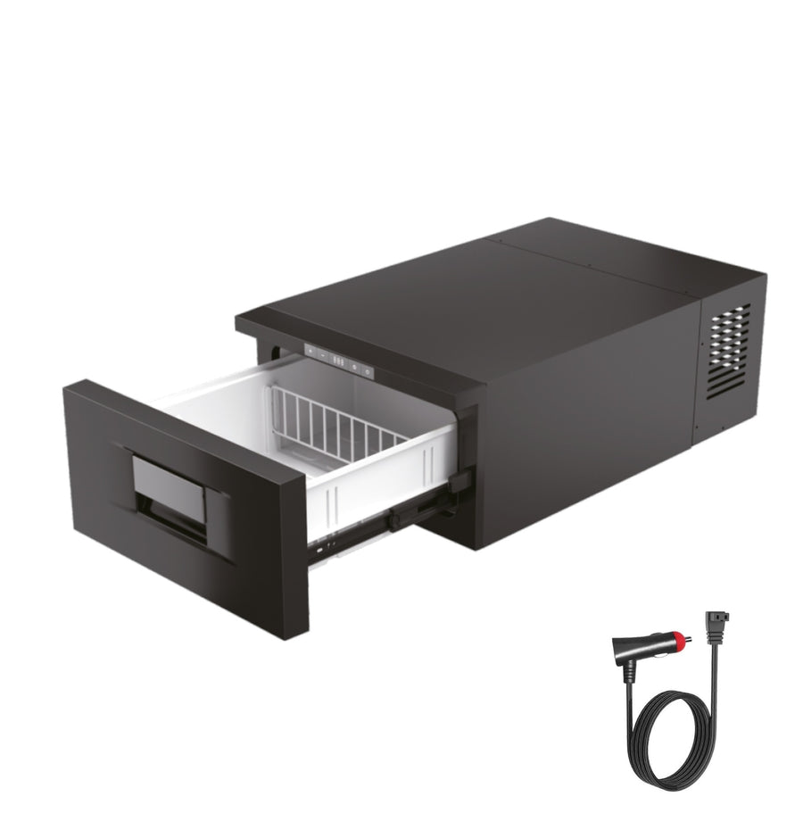 Преносим хладилник фризер хладилна кутия с компресор 30L, 100–240V, 12/24V