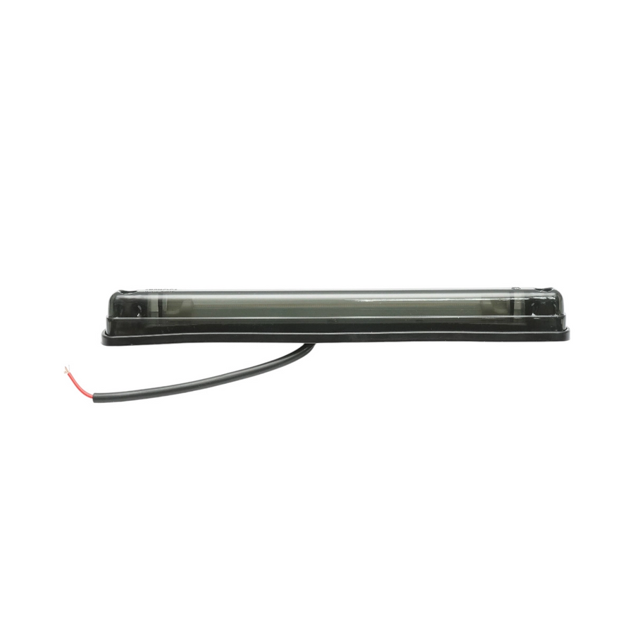 Червен LED габарит/контурна светлина – Опушен 6 Диода 24V 240 mm