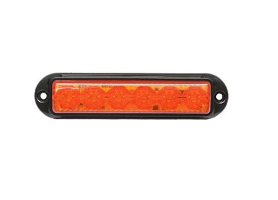 LED аварийна / сигнална лампа (Flash) – Жълта 6 Диода 4 режима 12V-24V