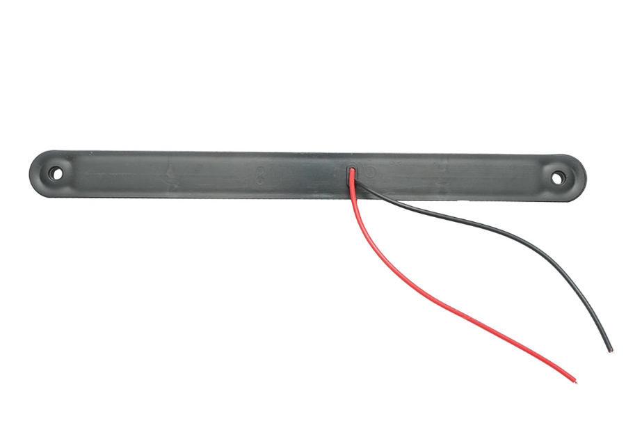 Жълт LED габарит / маркер – Опушен 15 Диода 12V-24V 240 mm