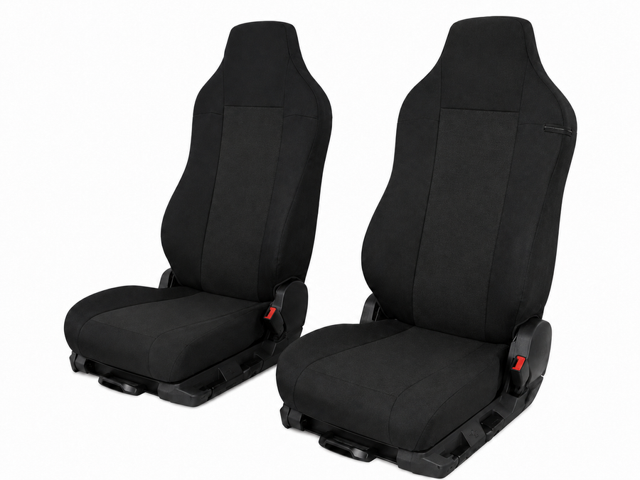 Текстилна тапицерия за MAN TGA, TGL, TGX, TGS 2015–2021 г., 2 части, черна