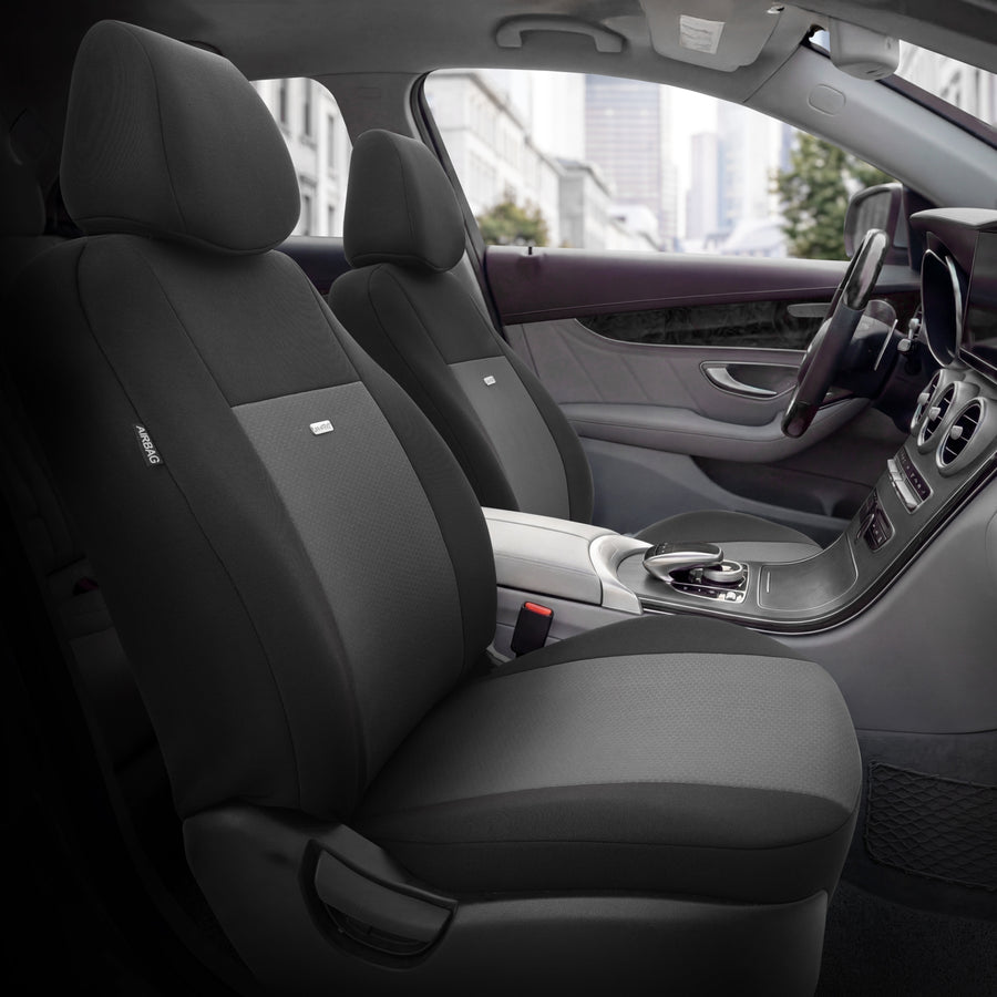 Комплект Тапицерия SelectedFit Flex Design by OTOM текстил – Сива, за Предни и Задни Седалки