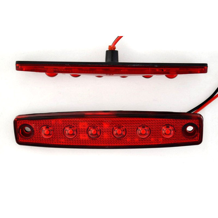 Габарит с 6 диода, червен LED - 24V