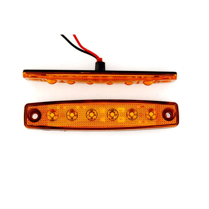 Габарит с 6 диода, жълт LED - 24V
