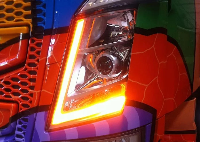 LED CHIP DRL жълти дневни светлини за Volvo FH4 Euro 5, 2015+