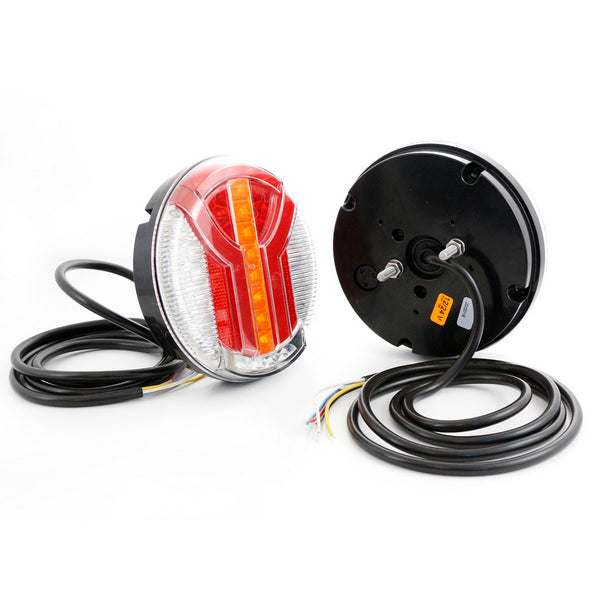 LED стоп тип Хамбургер с динамичен мигач 12/24V